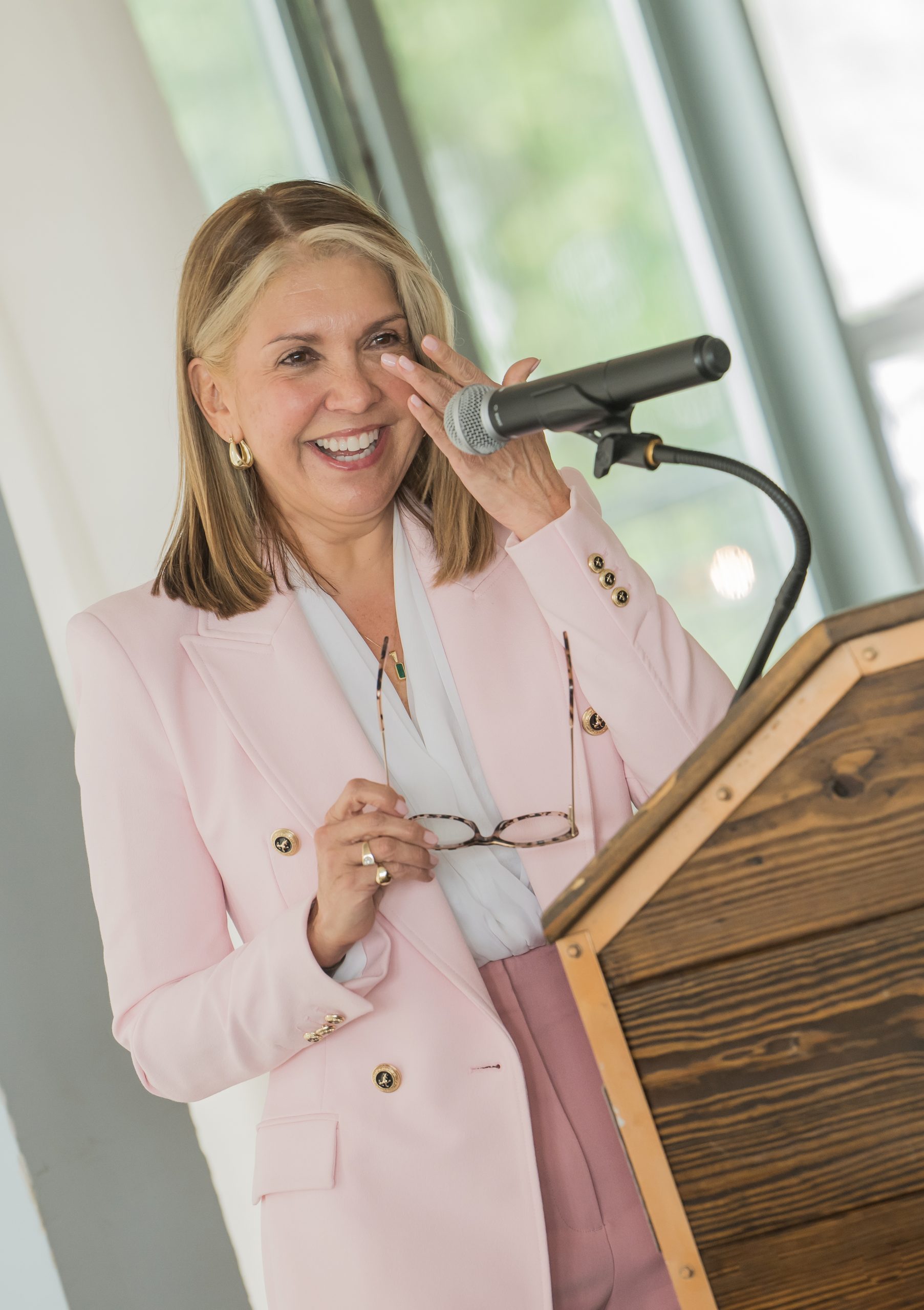 Marcela Gomez_Speaking_President NSANYC_New York City